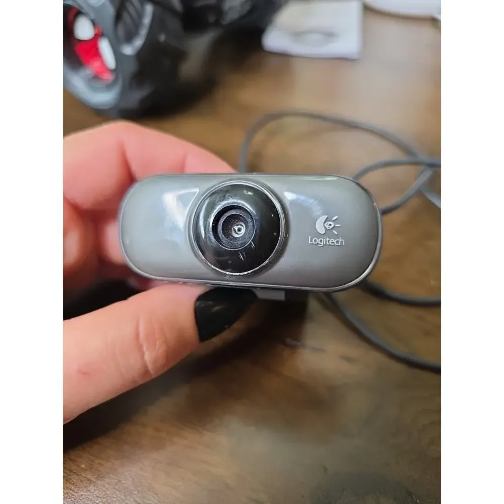Logitech USB C210 Web Cam V-U0019 Zoom Skype‎ Online Video